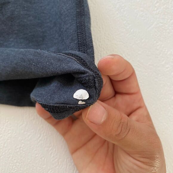 Lululemon Run: Start Line Racerback shirt Black Heather Lime Size 4 - Picture 3 of 6